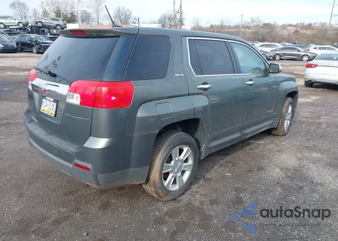 2013 GMC Terrain Sle-1 из США, поврежденный, VIN 2GKALMEK8D6300612